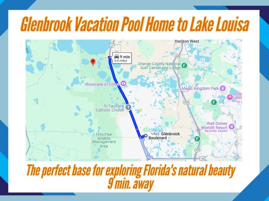 Glenbrook Vacation Poolspa Home Orlando Exteriér fotografie